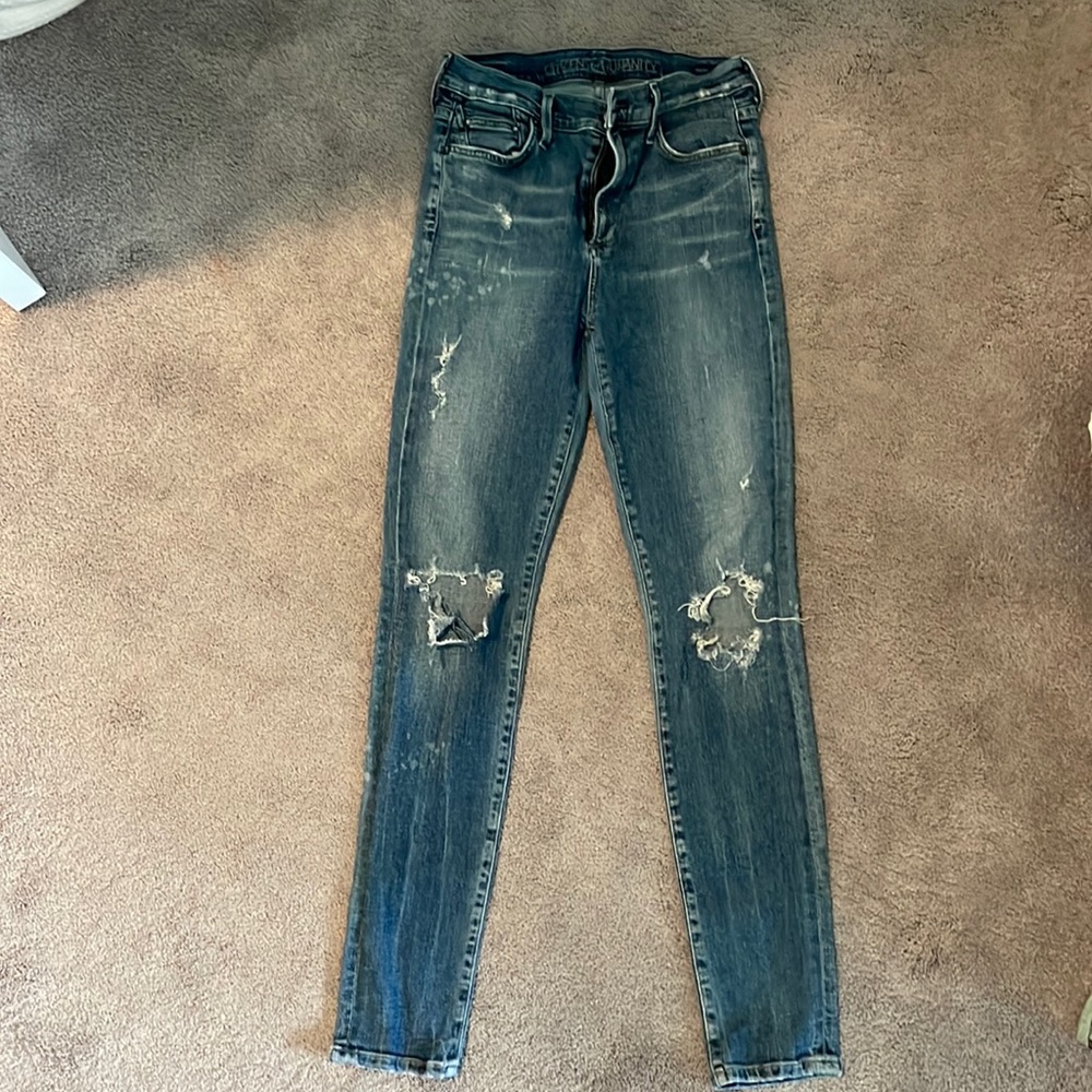 Citizens of Humanity rocket high rise skinny size 29